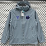 2025-26  Mens Barcelona Light blue Outdoor Windbreaker
