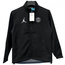 2025-26 Mens PSG Jordan Black Outdoor windbreaker