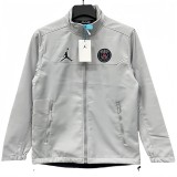 2025-26 Mens PSG  Jordan Gray Outdoor windbreaker