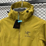 2025-26 ARC-TERYX Khaki Outdoor hoodie windbreaker