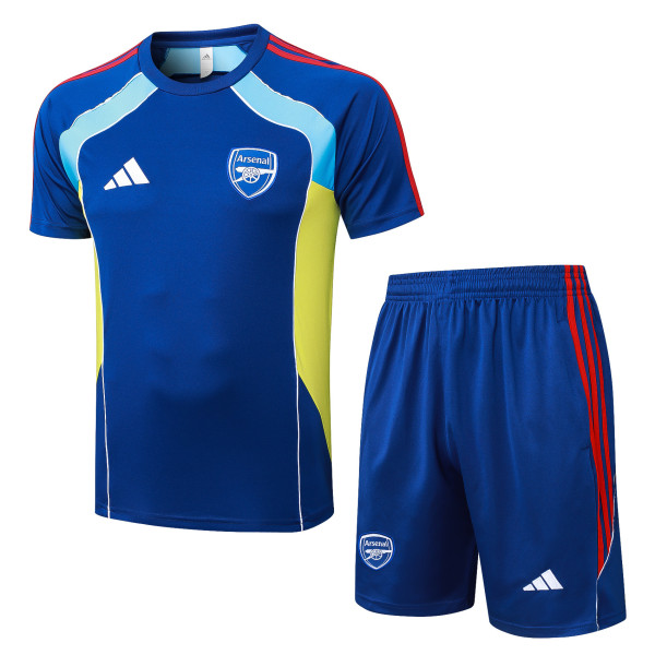2025-26 Mens Arsenal Colorful Blue Training Short Suit