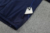 2025-26 Mens Boca Juniors Royal blue  Hoodie Jacket Tracksuit