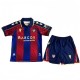 2025-26 Kids  Levante UD home  red blue Fans Soccer Jersey