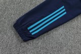 2025-26 Mens Arsenal Royal blue Hoodie jacket Tracksuit suit