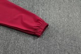 2025-26 Mens Manchester United Red Hoodie Jacket  Tracksuit