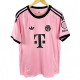 2025-26 Mens Bayern Munich Pink Goalkeeper soccer Jersey