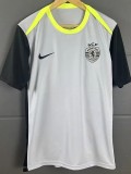2025-26 Mens Sporting Lisbon  Grey soccer Jersey