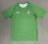 2025-26 Mens Manchester City green Pre-match  Soccer jersey