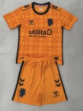 2025-26 Kids Sunderland Orange GoalKeeper Soccer Jersey