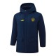 2025-26  Mens Manchester City  Royal Blue Hooded Windbreaker Fabric Cotton Coat