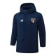 2025-26 Mens Sao Paulo  Royal Blue Hooded Windbreaker Fabric Cotton Coat