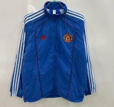 2025-26 Mens Manchester United  blue windbreaker
