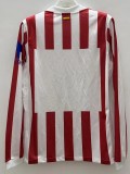 2025-26 Mens Atletico Madrid  home jersey soccer Long sleeve