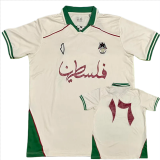 2025-26 Mens Palestine（Palestina） Beige (#17) soccer jersey