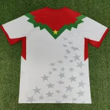 2026-27 Mens  Burkina Faso  away white  soccer jersey
