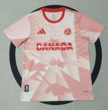 2026-27 Mens Canada  World Cup Culture Promotion Red soccer Jersey