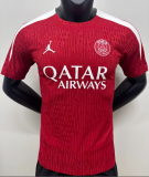 2025-26 Mens PSG Special Edition red Player version Soccer Jersey