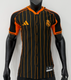 2025-26 Mens Real Madrid Player black Casual Edition Baseball Jersey