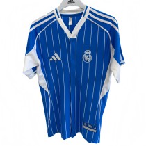 2025-26 Mens Real Madrid  sky blue Casual Edition Baseball Jersey