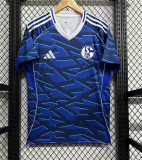 2025-26 Mens Schalke 04  home blue  Fans Soccer Jersey