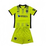 2025-26 Kids  Portsmouth Third away greenSoccer Jersey