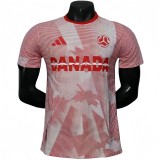 2026-27 Mens Canada  World Cup Culture Promotion Red  Player Version soccer Jersey
