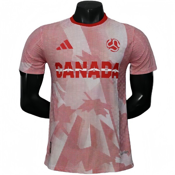 2026-27 Mens Canada  World Cup Culture Promotion Red  Player Version soccer Jersey