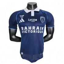 2025-26 Mens Paris FC home blue Player version  Soccer Jersey