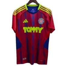 2025-26 Mens Hajduk Split home red Fans Soccer jersey