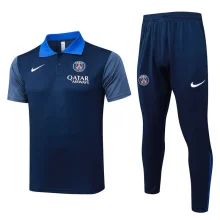 2025-26 Mens PSG polo Royal blue  Tracksuit