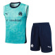 2025-26 Mens Marseille green vest Training Short Suit