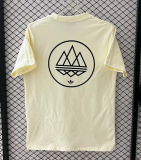 2025-26 Mens Newcastle  pale yellow soccer Jersey