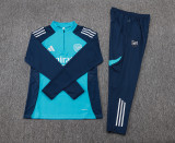 2025/26 Mens Arsenal royal blue Half pull Tracksuit suit