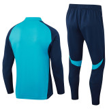 2025/26 Mens Arsenal royal blue Half pull Tracksuit suit