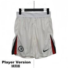 2025-26 Mens Chelsea away white Player version Shorts Pants