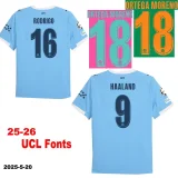 2025-26 Kids Manchester City  Fourth away soccer  jersey