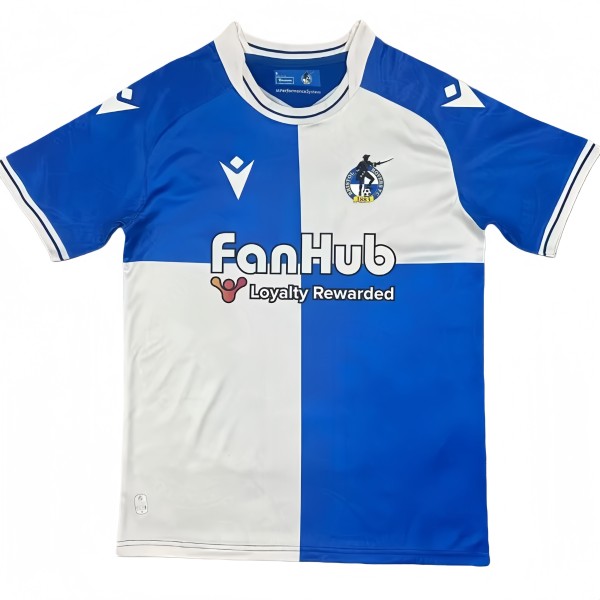 2025-26 Mens Bristol Rovers Home Fans Soccer Jersey