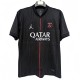 2025-26 Mens PSG Fourth away 1:1 black  Soccer Jersey