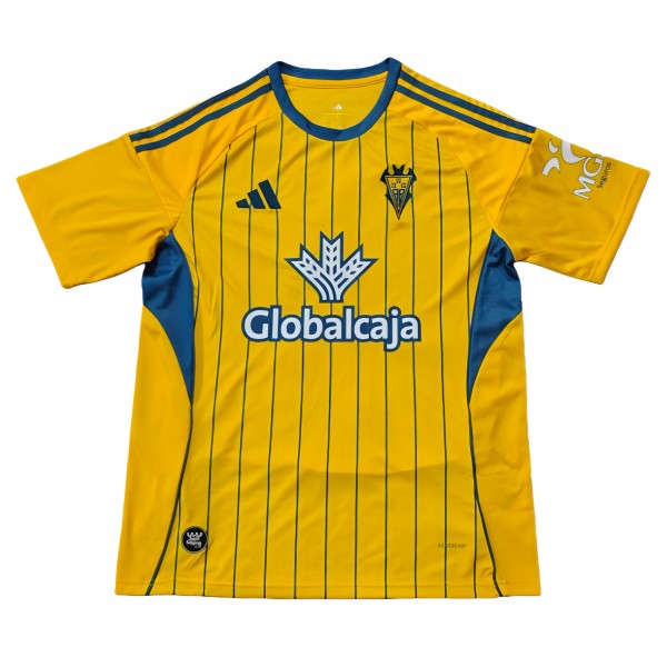 2025-26 Mens Albacete Third away yellow soccer jersey