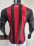 2025-26 Mens Bournemouth Home red black Player version  Soccer Jersey
