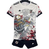 2025-26 Kids  Japan Special Edition white  soccer jersey