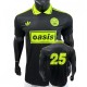 2025-26 Mens Oasis black green Polo 25# Player version  soccer jersey
