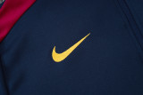 2025-26 Mens Barcelona royal blue Jacket Tracksuit suit