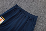 2025-26 Mens Uruguay royal blue  Half pull Tracksuit suit