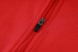 2025-26 Mens Manchester United  red Half-pull Training suit