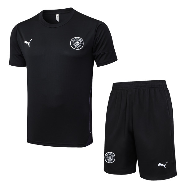 2025-26  Mens Manchester City black  training Short suit D25206#