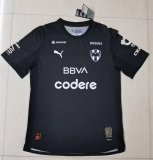 2025-26 Mens Monterrey black goalkeeper Player version Soccer Jersey