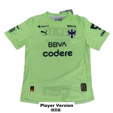 2025-26 Mens Monterrey  goalkeeper grass green Player version Soccer Jersey