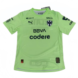 2025-26 Mens Monterrey  goalkeeper grass green Soccer Jersey