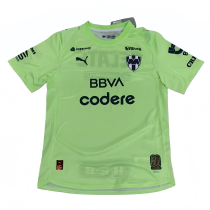 2025-26 Mens Monterrey  goalkeeper grass green Soccer Jersey